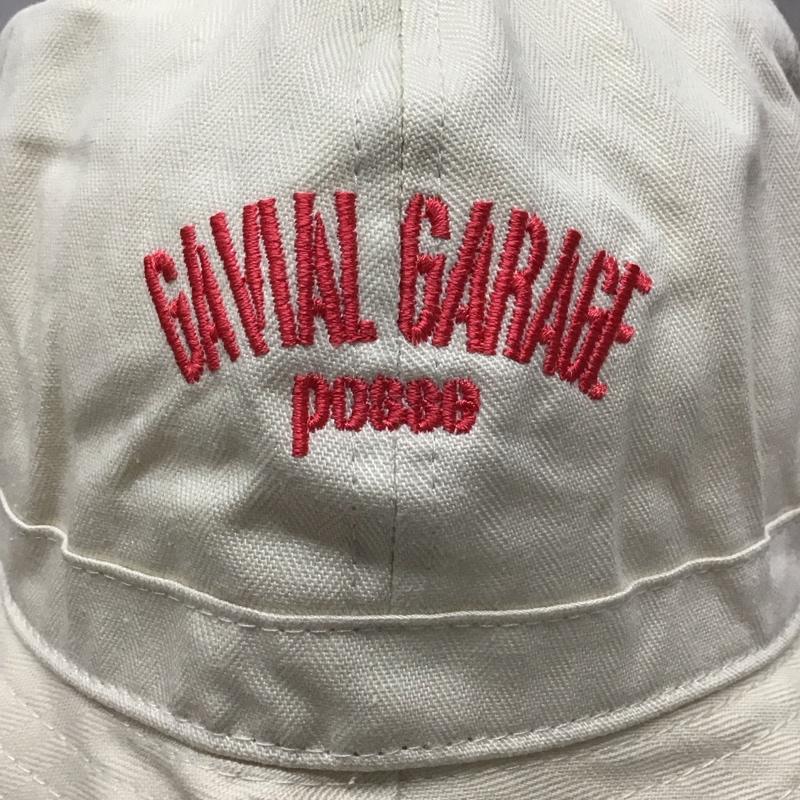 ガヴィル GAVIAL 帽子 ハット HBT HAT ヘリンボーンツイル ロゴ、文字 アイボリー / アイボリー /  メンズ USED 古着 中古 10121634