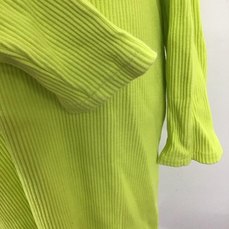 ステューシー STUSSY ワンピース ロングスカート M 無地 黄 / イエロー /  レディース USED 古着 中古 10121569