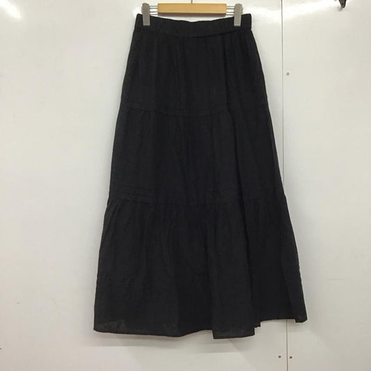 ビーミング バイ ビームス B:MING by BEAMS スカート ロングスカート M 無地 黒 / ブラック /  レディース USED 古着 中古 10142286