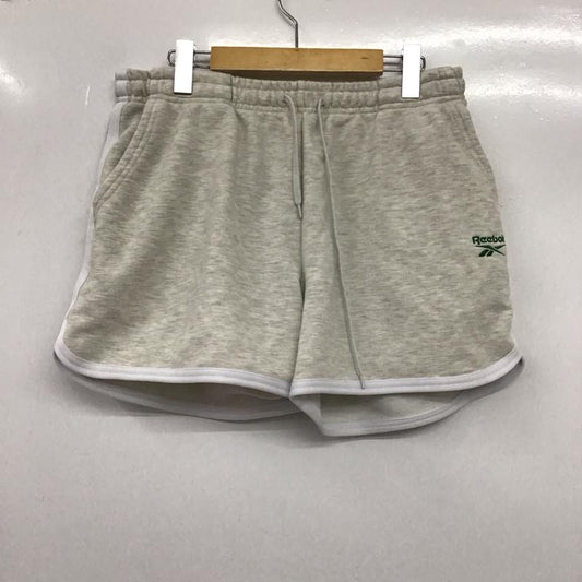 リーボック Reebok パンツ ショートパンツ Y4431RR スウェットパンツ 3L 3L ロゴ、文字 灰 / グレー /  レディース USED 古着 中古 10133745