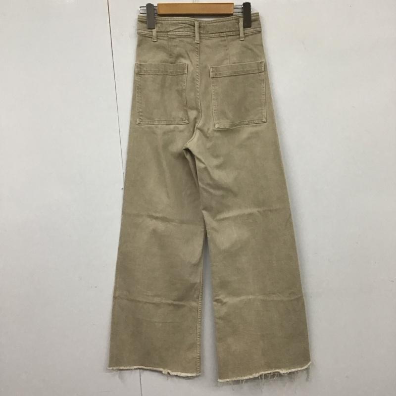 ザラ ZARA パンツ デニム、ジーンズ 34 無地 ベージュ / ベージュ /  レディース USED 古着 中古 10131189