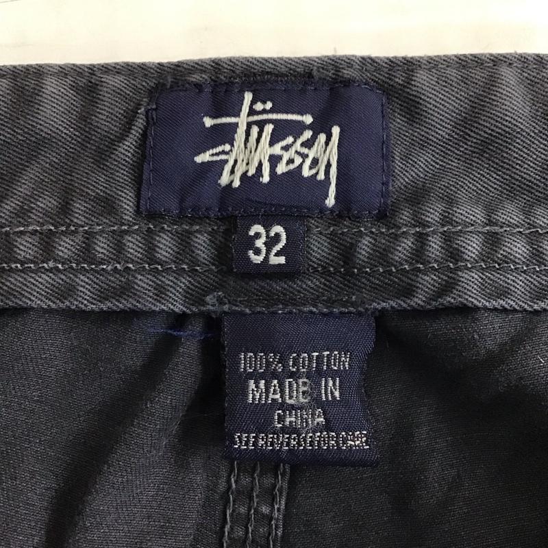 ステューシー STUSSY パンツ チノパン チノパン カジュアルパンツ ワイドパンツ ストレートパンツ 32インチ 無地 紺 / ネイビー /  メンズ USED 古着 中古 10120503