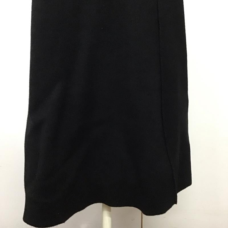 ザラ ZARA ワンピース ロングスカート S 無地 黒 / ブラック /  レディース USED 古着 中古 10124436