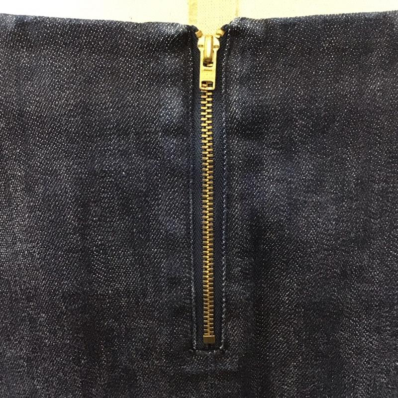カージュ Khaju スカート ミニスカート 323-20-0086 デニムスカート ストレッチ 無地 インディゴ / インディゴ /  レディース USED 古着 中古 10115404