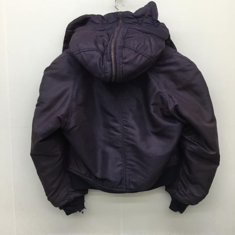 ＵＳフルギ US古着 ジャケット、上着 フライトジャケット N-2A FLYING HEAVY ATTACHED HOOD M 無地 紫 / パープル /  メンズ USED 古着 中古 10139998