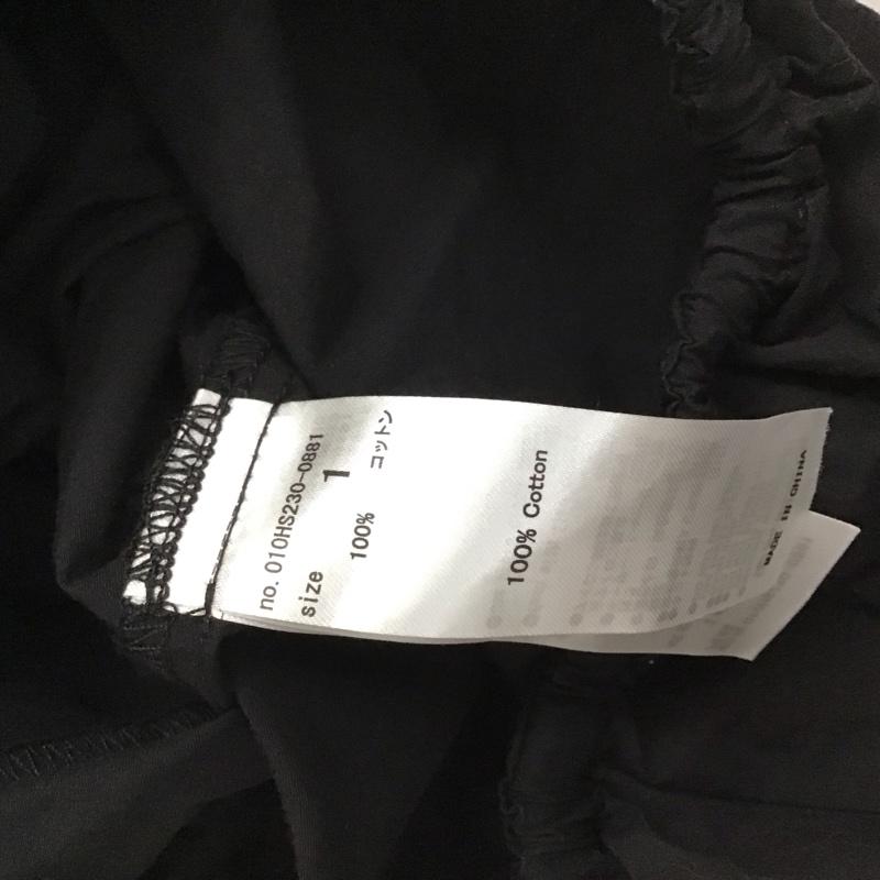 マウジー MOUSSY シャツ、ブラウス 半袖 010HS230-0881 GATHER SLEEVELESS 1 無地 黒 / ブラック /  レディース USED 古着 中古 10129234