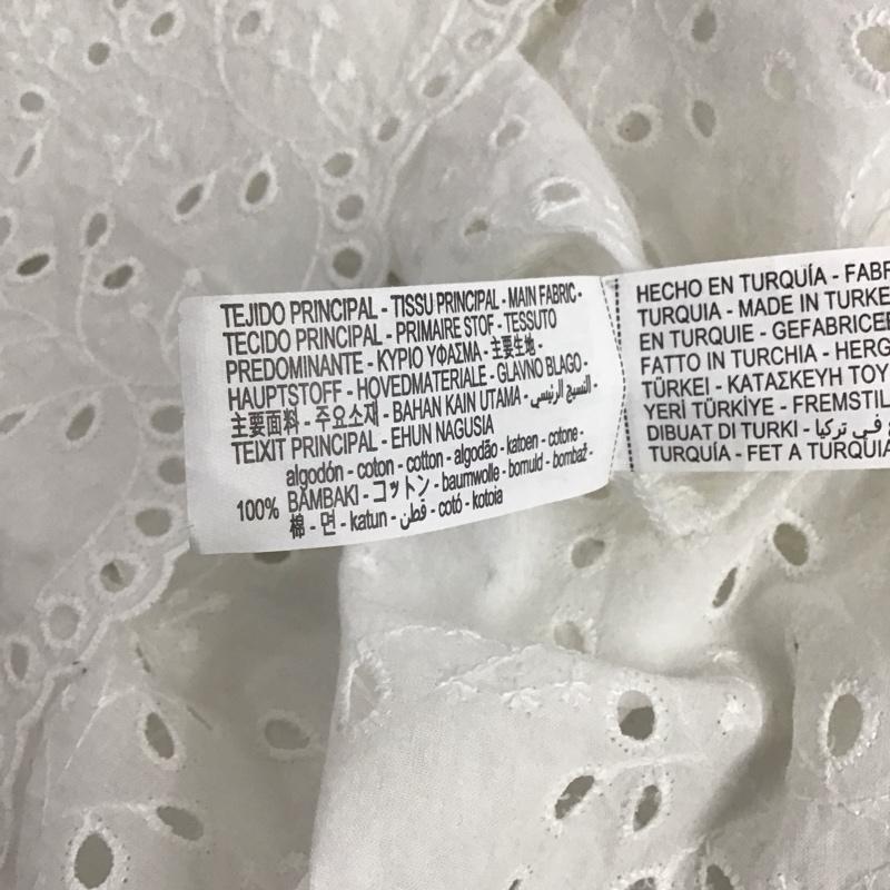 ザラ ZARA シャツ、ブラウス 長袖 XS 無地 白 / ホワイト /  レディース USED 古着 中古 10140632