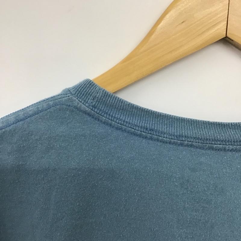 エクストララージ XLARGE Tシャツ 半袖 半袖カットソー プリントTシャツ クルーネックカットソー L プリント 水色 / ライトブルー /  メンズ USED 古着 中古 10132563
