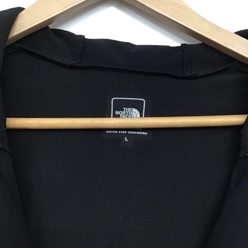 ザノースフェイス THE NORTH FACE ジャケット、上着 ジャンパー、ブルゾン nt11970 ハイブリッドアンビションフーディ ジップアップジャケット L ロゴ、文字 黒 / ブラック /  メンズ USED 古着 中古 10146944