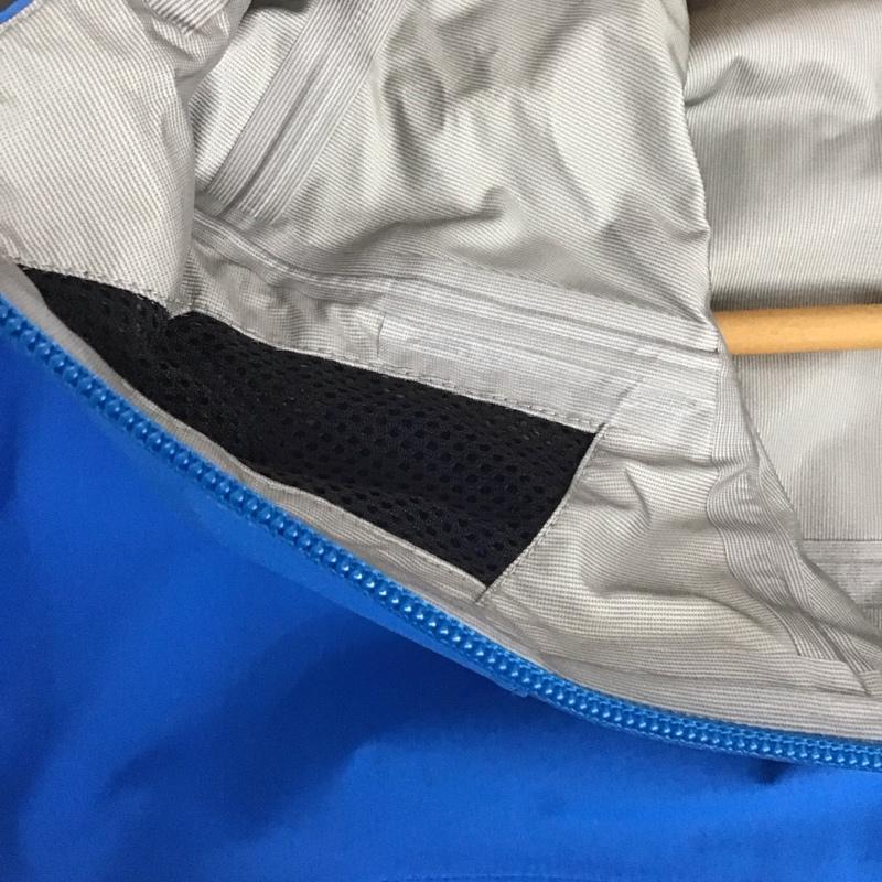 モンベル mont-bell ジャケット、上着 ジャンパー、ブルゾン 1102483 フレネイパーカ ジップアップパーカー M ロゴ、文字 青 / ブルー /  メンズ USED 古着 中古 10147994