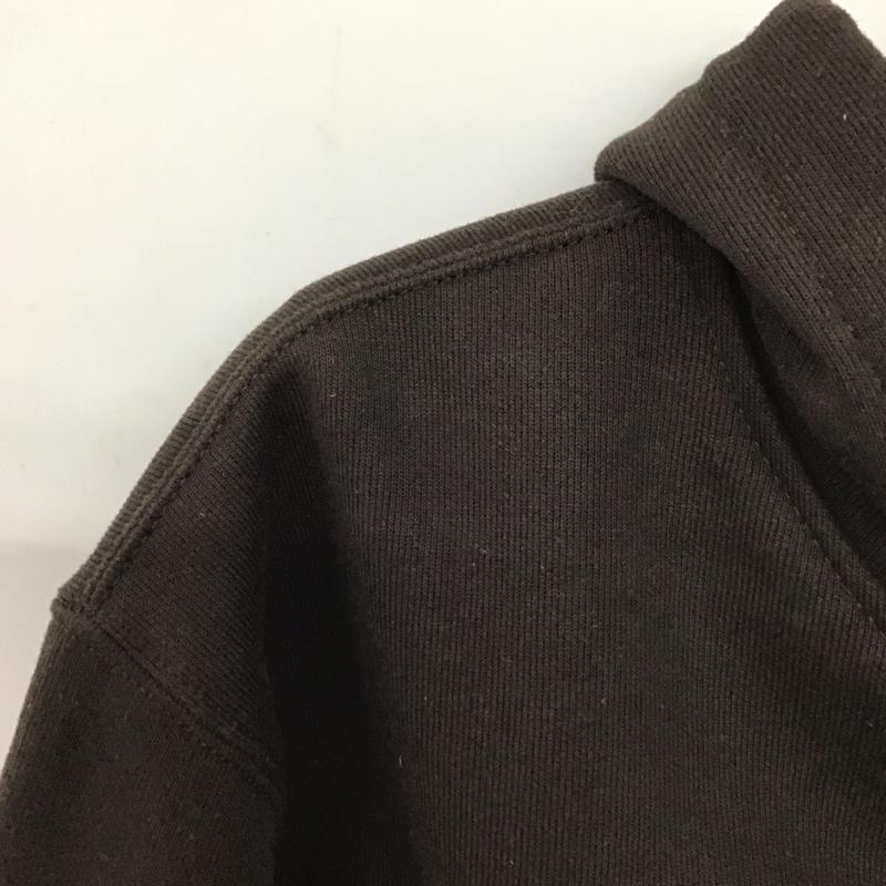 カーハート Carhartt パーカー 長袖 長袖パーカー プルオーバーパーカー スウェット L ロゴ、文字 茶 / ブラウン /  メンズ USED 古着 中古 10148153