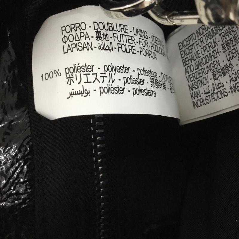 ザラ ZARA ショルダーバッグ ショルダーバッグ 6334 410 800 リボン チェーンショルダー 無地 黒 / ブラック /  レディース USED 古着 中古 10149480