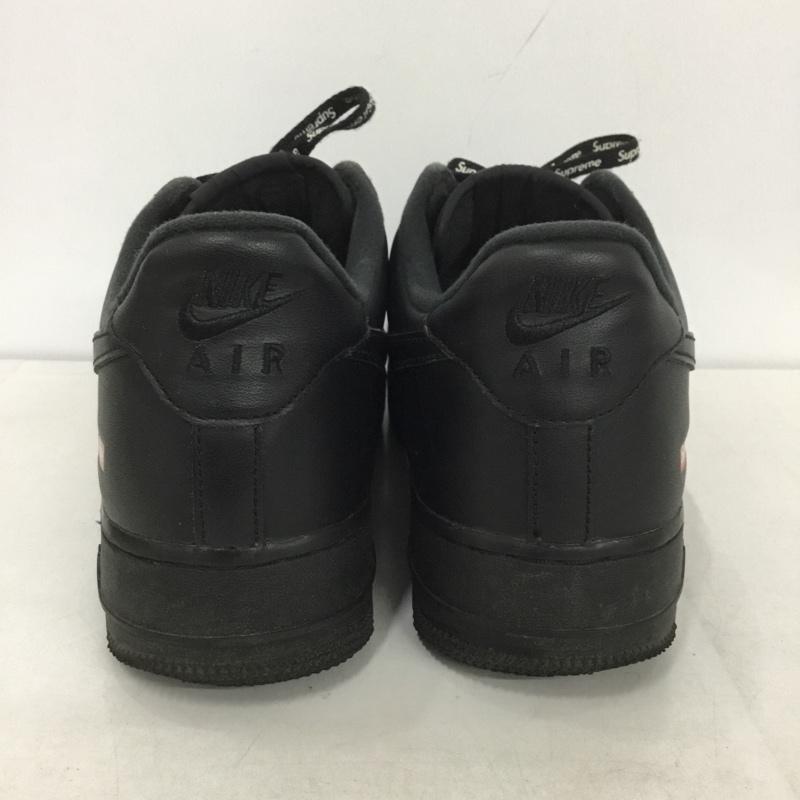 シュプリーム Supreme スニーカー スニーカー CU9225-001 AIR FORCE 1 LOW NIKE 27cm 27.0cm ロゴ、文字 黒 / ブラック /  メンズ USED 古着 中古 10140602