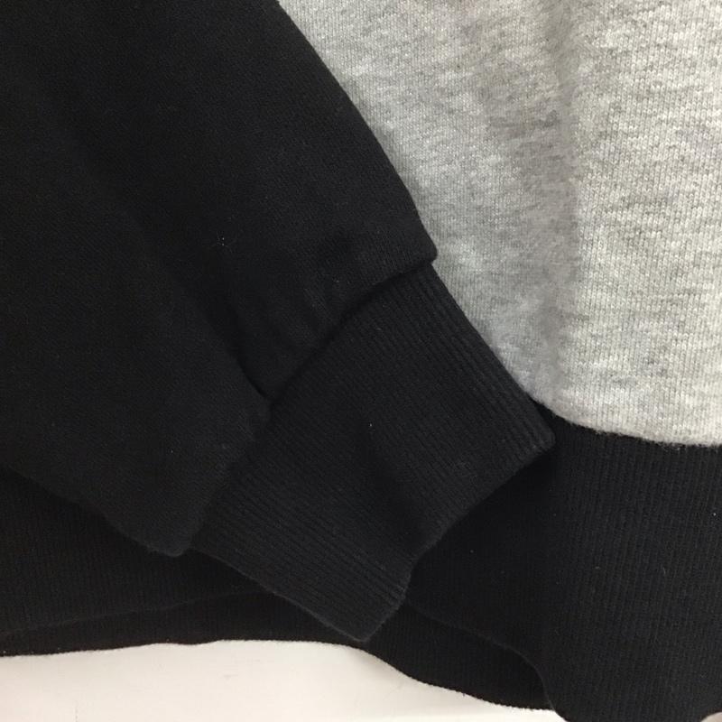 エックスガール X-girl トレーナー 長袖 長袖スウェット クルーネックカットソー トレーナー 1 ロゴ、文字 灰 / グレー /  レディース USED 古着 中古 10145109