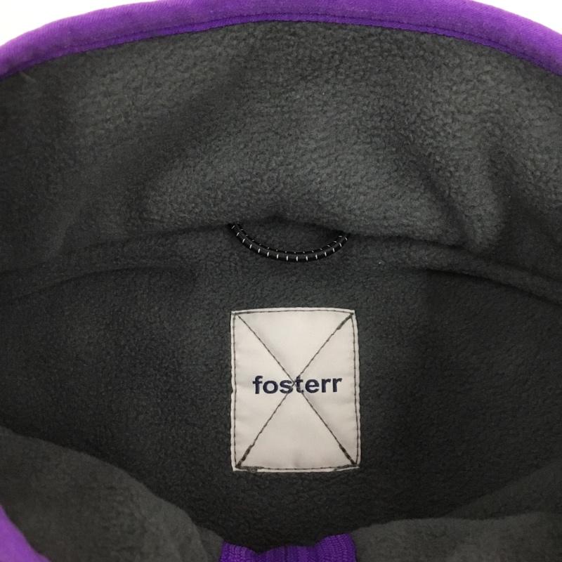 フォスター fosterr ジャケット、上着 ジャケット、ブレザー 長袖プルオーバージャケット ネックジップ フリースジャケット L 無地 灰 / グレー /  メンズ USED 古着 中古 10121588
