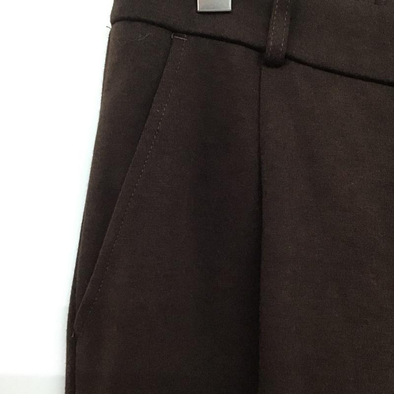 ディスコート Discoat パンツ スラックス dcz1052102A0006 レイメスウェットライクパンツ L 無地 茶 / ブラウン /  レディース USED 古着 中古 10143389
