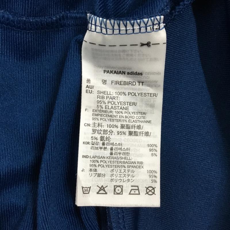 アディダス adidas ジャケット、上着 ジャンパー、ブルゾン dv1529 FIREBIRDTRACKTOP ジップアップジャケット ジャージ ロゴ、文字 青 / ブルー /  メンズ USED 古着 中古 10121979