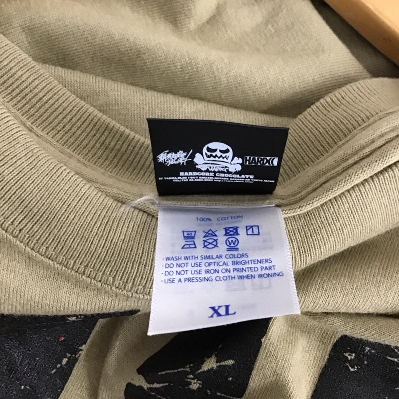 ハードコアチョコレート HARDCORE CHOCOLATE Tシャツ 半袖 MADMAX　マッドマックス Tシャツ XL プリント ベージュ / ベージュ /  メンズ USED 古着 中古 10129819