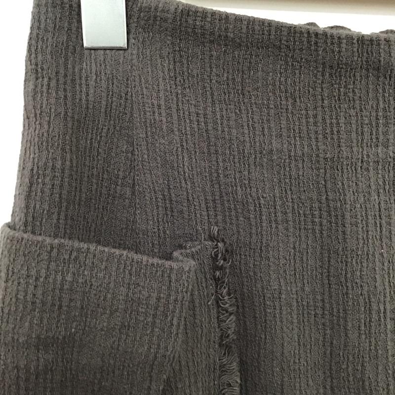 ロペピクニック ROPE  PICNIC スカート ひざ丈スカート ロングスカート タイトスカート バックスリット 38 無地 茶 / ブラウン /  レディース USED 古着 中古 10149364
