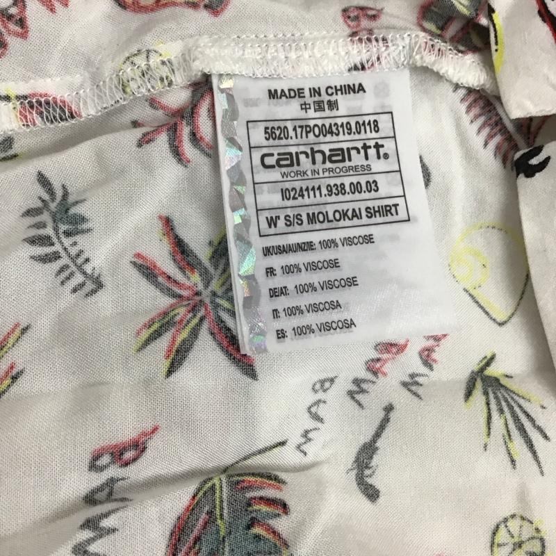 カーハート Carhartt シャツ、ブラウス 半袖 半袖シャツ プリントシャツ ポケットシャツ S プリント マルチカラー / マルチカラー /  メンズ USED 古着 中古 10128731