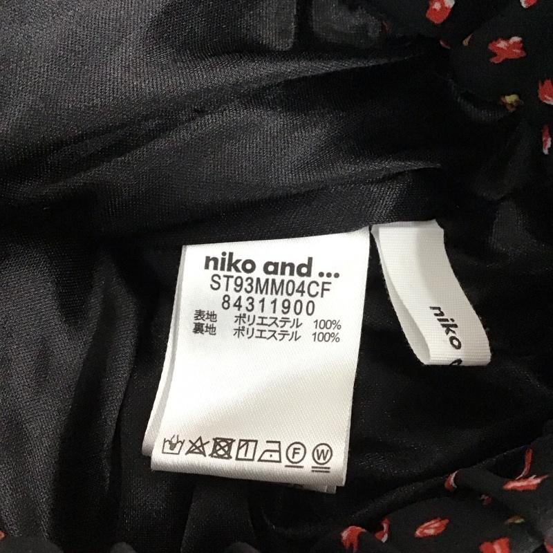 ニコアンド niko and... スカート ロングスカート ロングスカート フレアスカート カジュアルスカート 総柄 マルチカラー / マルチカラー /  レディース USED 古着 中古 10149413