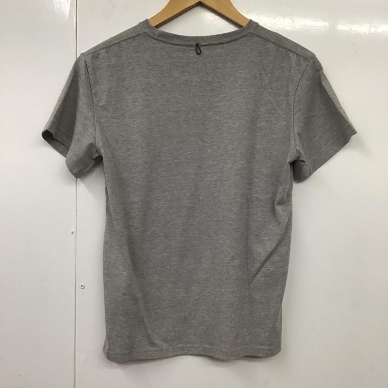 チャムス CHUMS Tシャツ 半袖 半袖カットソー プリントTシャツ クルーネックカットソー S ロゴ、文字 灰 / グレー /  メンズ USED 古着 中古 10130898