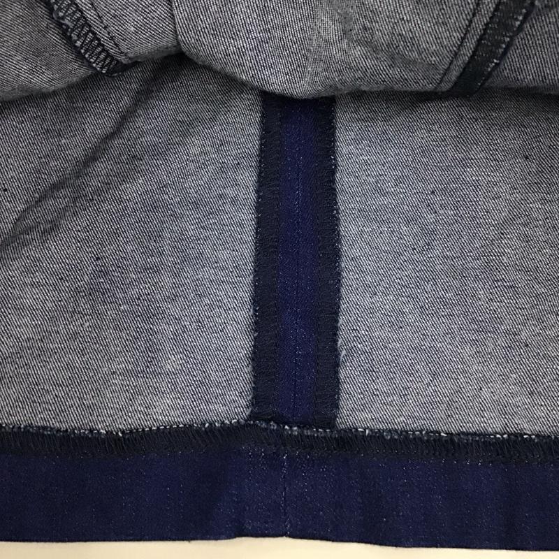 スライ SLY スカート ミニスカート 030ASM31-0530 レースアップ ストレッチ 1 無地 紺 / ネイビー /  レディース USED 古着 中古 10114873