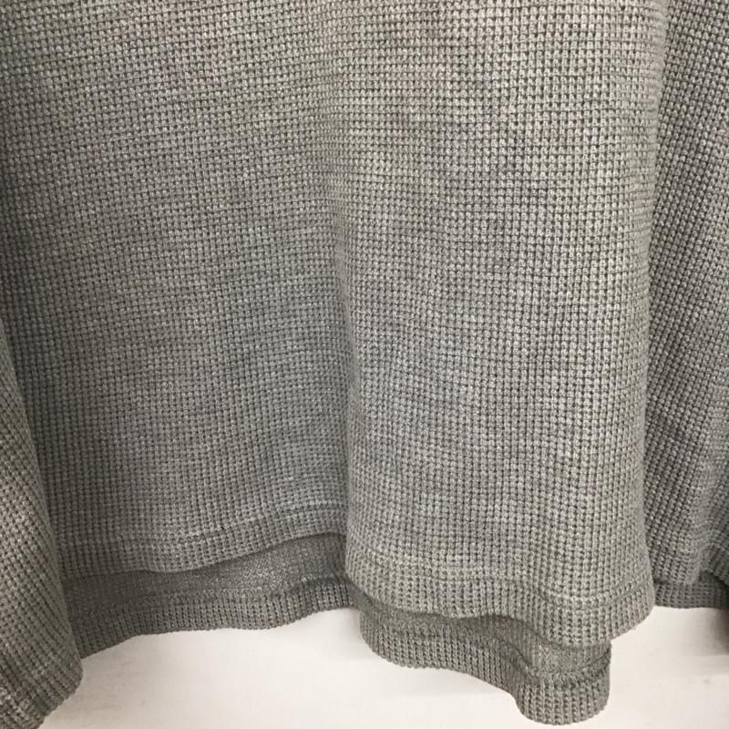 レミ レリーフ REMI RELIEF カットソー 長袖 長袖カットソー 無地カットソー クルーネック 無地 灰 / グレー /  メンズ USED 古着 中古 10142945