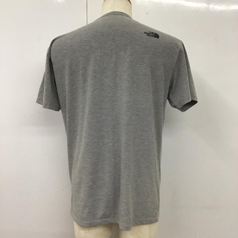 ザノースフェイス THE NORTH FACE Tシャツ 半袖 NT31893 トレッキング半袖Tシャツ プリントTシャツ XL プリント 灰 / グレー /  メンズ USED 古着 中古 10117463