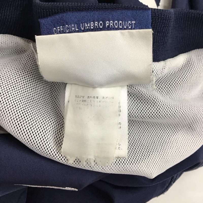 アンブロ UMBRO カットソー 長袖 長袖カットソー Vネックカットソー ロングスリーブカットソー 90s L ロゴ、文字 紺 / ネイビー /  メンズ USED 古着 中古 10120624