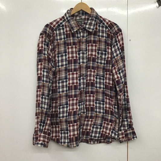エディーバウアー Eddie Bauer シャツ、ブラウス 長袖 M チェック マルチカラー / マルチカラー /  メンズ USED 古着 中古 10141182