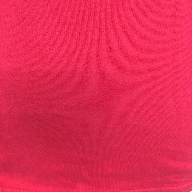 ホリスター Hollister Tシャツ 半袖 クルーネック プリント S ロゴ、文字 マゼンタ / マゼンタ /  メンズ USED 古着 中古 10106950