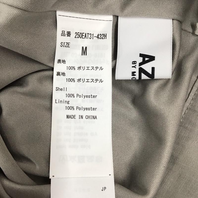 アズールバイマウジー AZUL BY MOUSSY スカート ロングスカート 250EAT31-432H GLOSSY PLEATS SKIRT プリーツ M 無地 灰 / グレー /  レディース USED 古着 中古 10115860