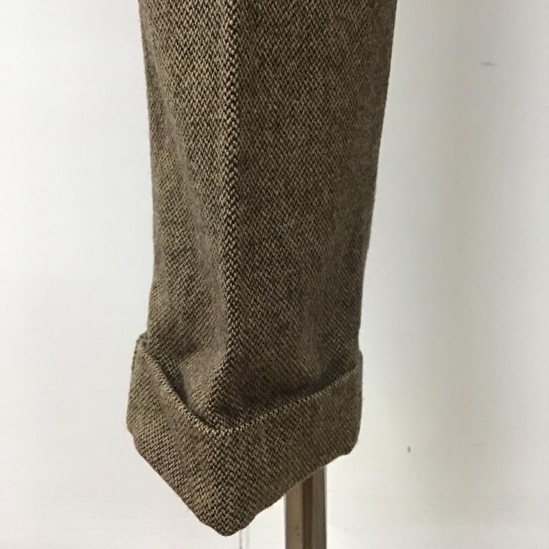 ポロバイラルフローレン Polo by RALPH LAUREN パンツ スラックス スラックスパンツ カジュアルパンツ ワイドパンツ センタータックパンツ 無地 茶 / ブラウン /  メンズ USED 古着 中古 10112071