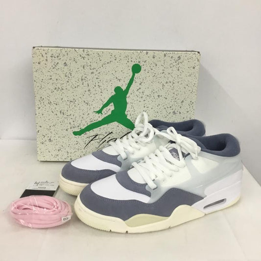 ナイキ NIKE スニーカー スニーカー FQ7939-101 AIR JORDAN 4 RM 29cm 箱有 29.0cm ロゴ、文字 白 / ホワイト / X 灰 / グレー / X 水色 / ライトブルー /  メンズ USED 古着 中古 10137888