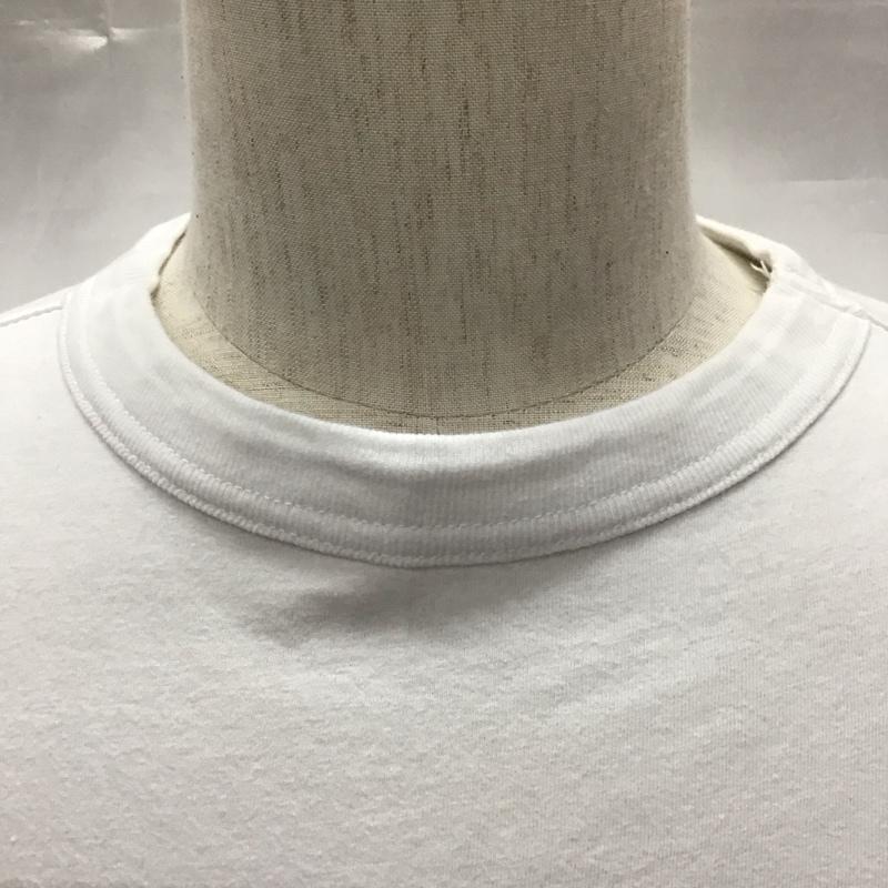 チャンピオン Champion Tシャツ 半袖 C3-H359 ベーシックチャンピオントップス 半袖カットソー クルーネックカットソー S ロゴ、文字 白 / ホワイト /  メンズ USED 古着 中古 10116905
