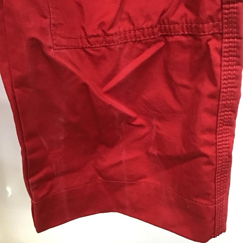 トミーヒルフィガー TOMMY HILFIGER パンツ ワークパンツ、ペインターパンツ ワークパンツ カジュアルパンツ ワイドパンツ カーゴパンツ 32インチ 無地 赤 / レッド /  メンズ USED 古着 中古 10111103