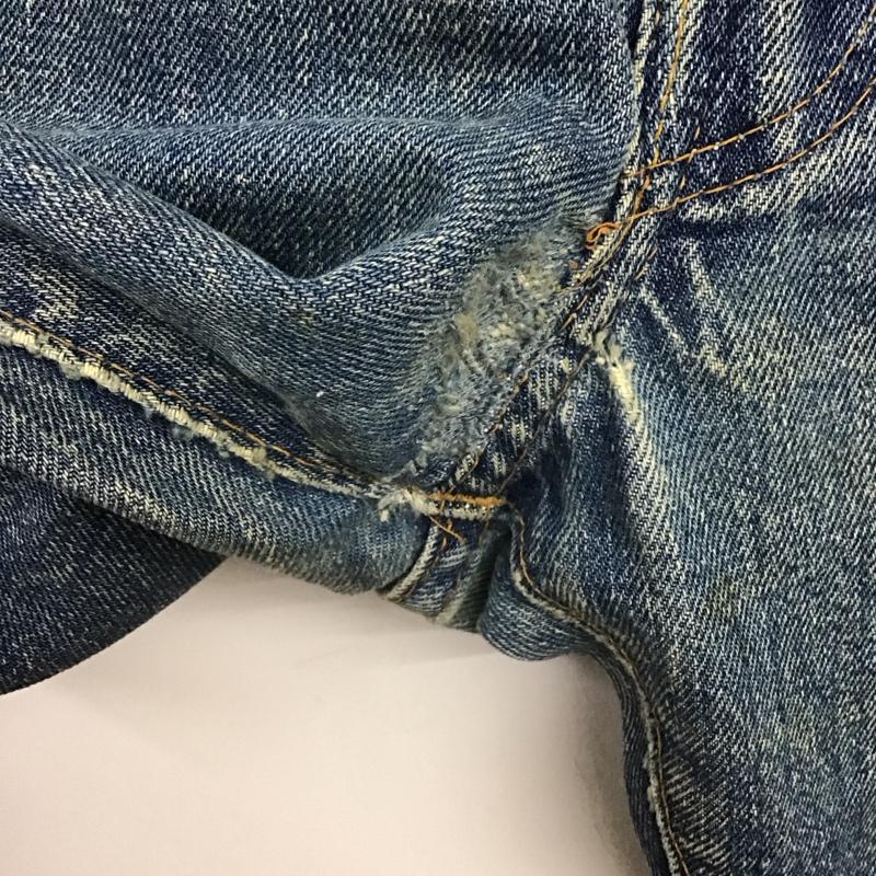 リーバイス Levi s パンツ デニム、ジーンズ デニムパンツ ワイドパンツ カジュアルパンツ ヴィンテージ 無地 インディゴ / インディゴ /  メンズ USED 古着 中古 10148031