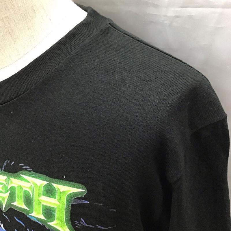 古着 USED Tシャツ 長袖 バンドTシャツ MEGADETH ロンT プリント 黒 / ブラック /  メンズ USED 古着 中古 10117069