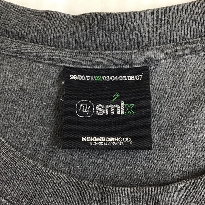 ネイバーフッド NEIGHBORHOOD Tシャツ 半袖 クルーネック プリント ロゴ、文字 灰 / グレー /  メンズ USED 古着 中古 10119689