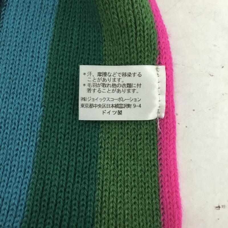 ポールスミス Paul Smith マフラー マフラー PY-3B-53354 フリンジ 羊毛 ロゴ、文字 マルチカラー / マルチカラー /  メンズ USED 古着 中古 10141641