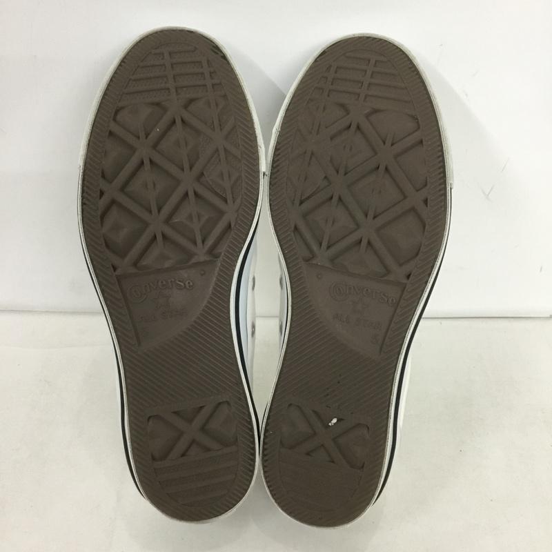 コンバース CONVERSE スニーカー スニーカー 1C239 ALL STAR SLIP III OX スリッポン 24cm 24.0cm ロゴ、文字 白 / ホワイト /  レディース USED 古着 中古 10150246