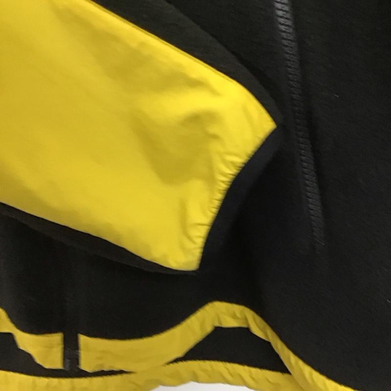 ザノースフェイス THE NORTH FACE ジャケット、上着 ジャケット、ブレザー na71832 フリースジャケット ジップアップジャケット L ロゴ、文字 黒 / ブラック / X 黄 / イエロー /  メンズ USED 古着 中古 10143430