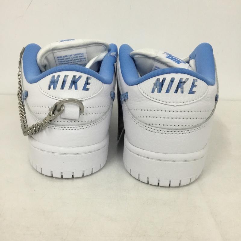 ナイキ NIKE スニーカー スニーカー FZ8802 100 SB DUNK LOW PRO NICOLE HAUSE 26.5cm 箱有 26.5cm ロゴ、文字 白 / ホワイト / X 水色 / ライトブルー /  メンズ USED 古着 中古 10145591