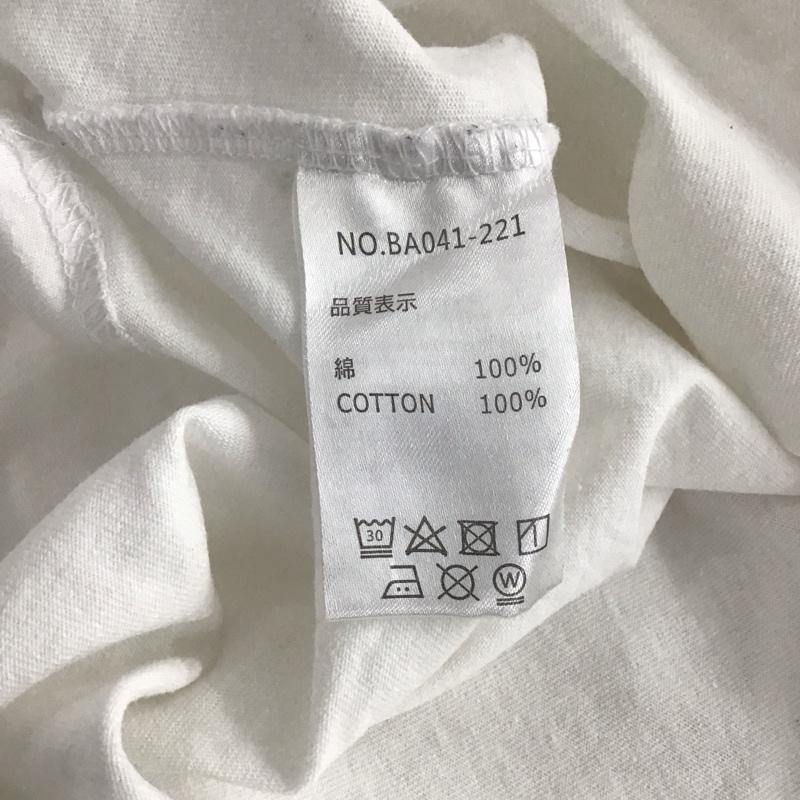 ルーカ RVCA Tシャツ 半袖 半袖カットソー プリントTシャツ クルーネックカットソー S 無地 白 / ホワイト /  メンズ USED 古着 中古 10147324