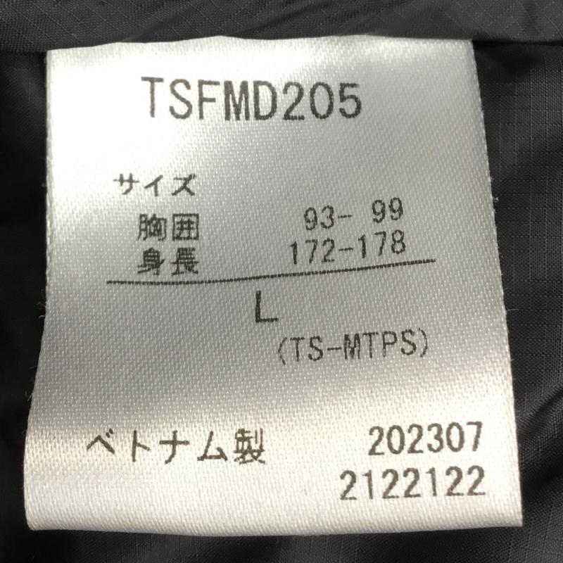 マーモット Marmot ジャケット、上着 ダウンジャケット TSFMD205　750FP　ダウンジャケット L ロゴ、文字 X ワンポイント X 刺繍 黒 / ブラック /  メンズ USED 古着 中古 10122743