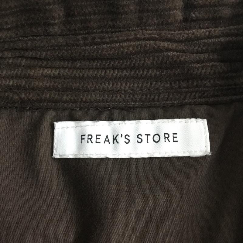フリークスストア FREAK S STORE ジャケット、上着 ジャケット、ブレザー 194-1059　コーデュロイジャケット 長袖シャツ カジュアルジャケット L 無地 茶 / ブラウン /  メンズ USED 古着 中古 10109409