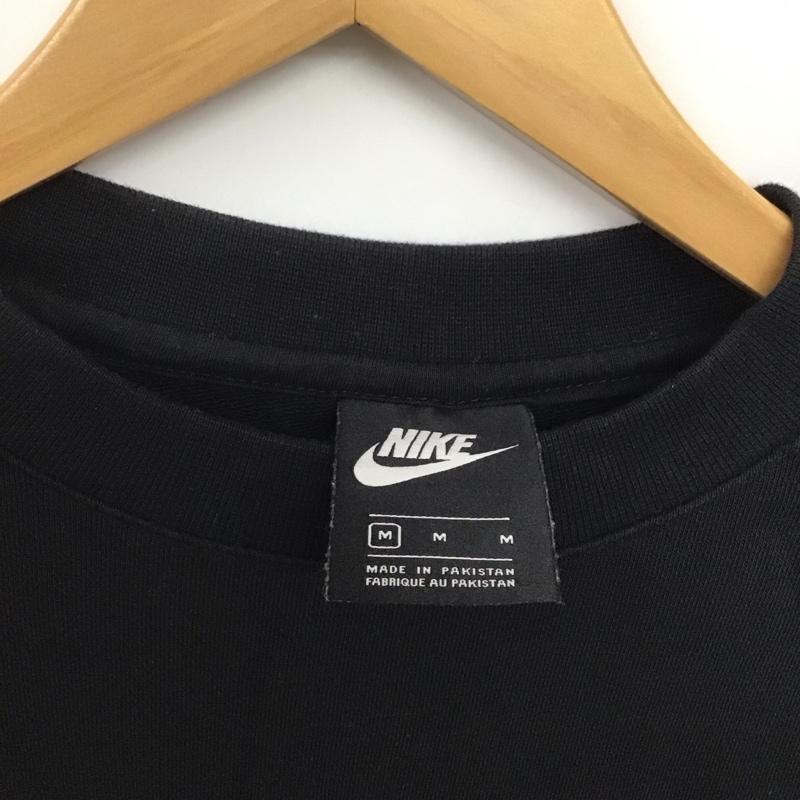 ナイキ NIKE トレーナー 長袖 dd0883-010 Wツアーロゴクルーネックスウェット トレーナー M ロゴ、文字 黒 / ブラック /  メンズ USED 古着 中古 10146191