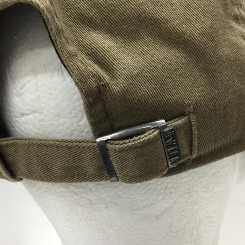 ニューエラ NEW ERA 帽子 キャップ 9THIRTY NY ロゴ、文字 ベージュ / ベージュ /  メンズ USED 古着 中古 10119670