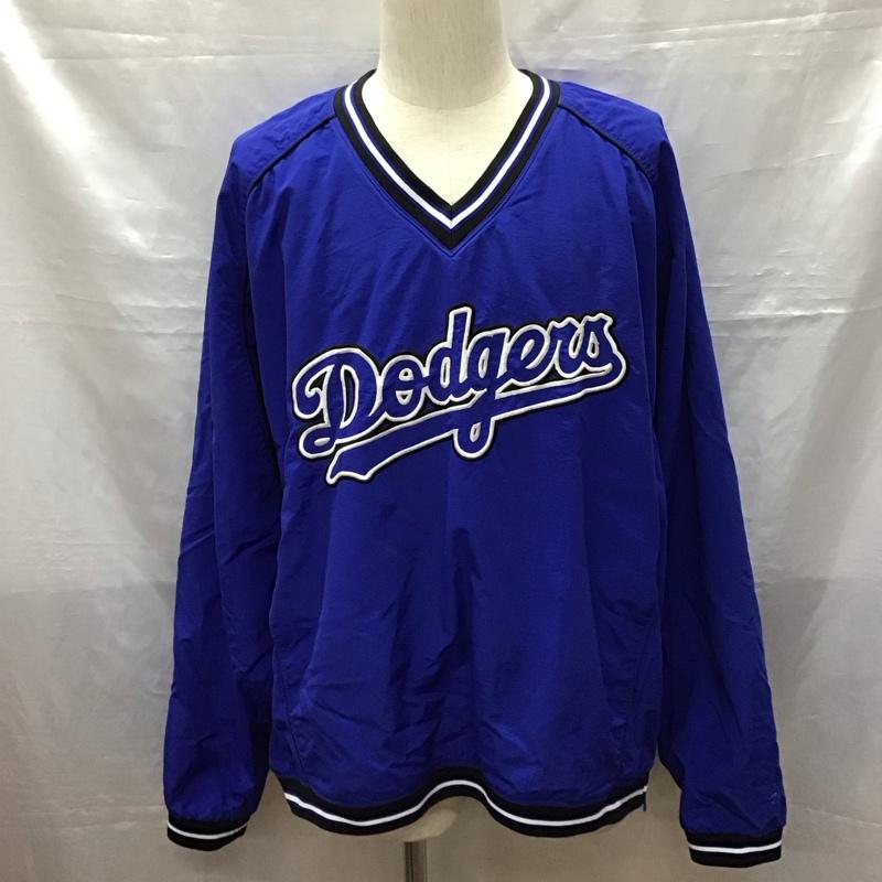 古着 USED ジャケット、上着 ジャンパー、ブルゾン ロゴ、文字 青 / ブルー /  メンズ USED 古着 中古 10123392
